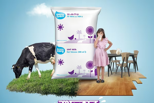 Aarong Dairy product lineup